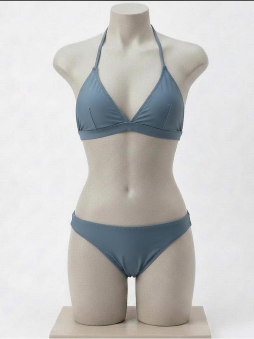 Extreme Cheeky Women’s Blue Triangle Bikini Set